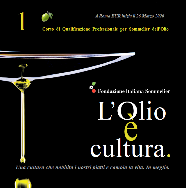 1° Corso di Sommelier dell'Olio Extravergine di Oliva a Roma EUR 1° Corso di Sommelier dell'Olio Extravergine di Oliva a Roma EUR