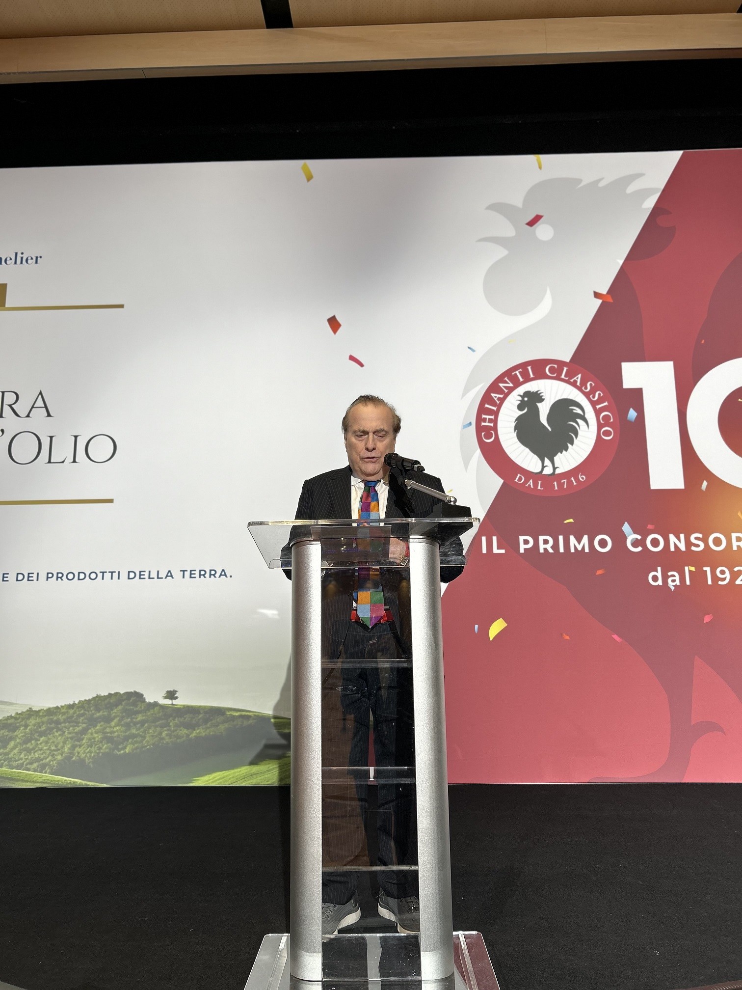 L'intervento di Franco M. Ricci  Presidente Fondazione Italiana Sommelier