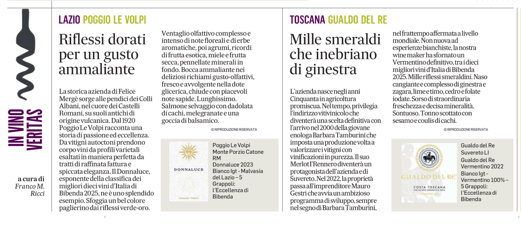 Il Messaggero del 5 Novembre  2024