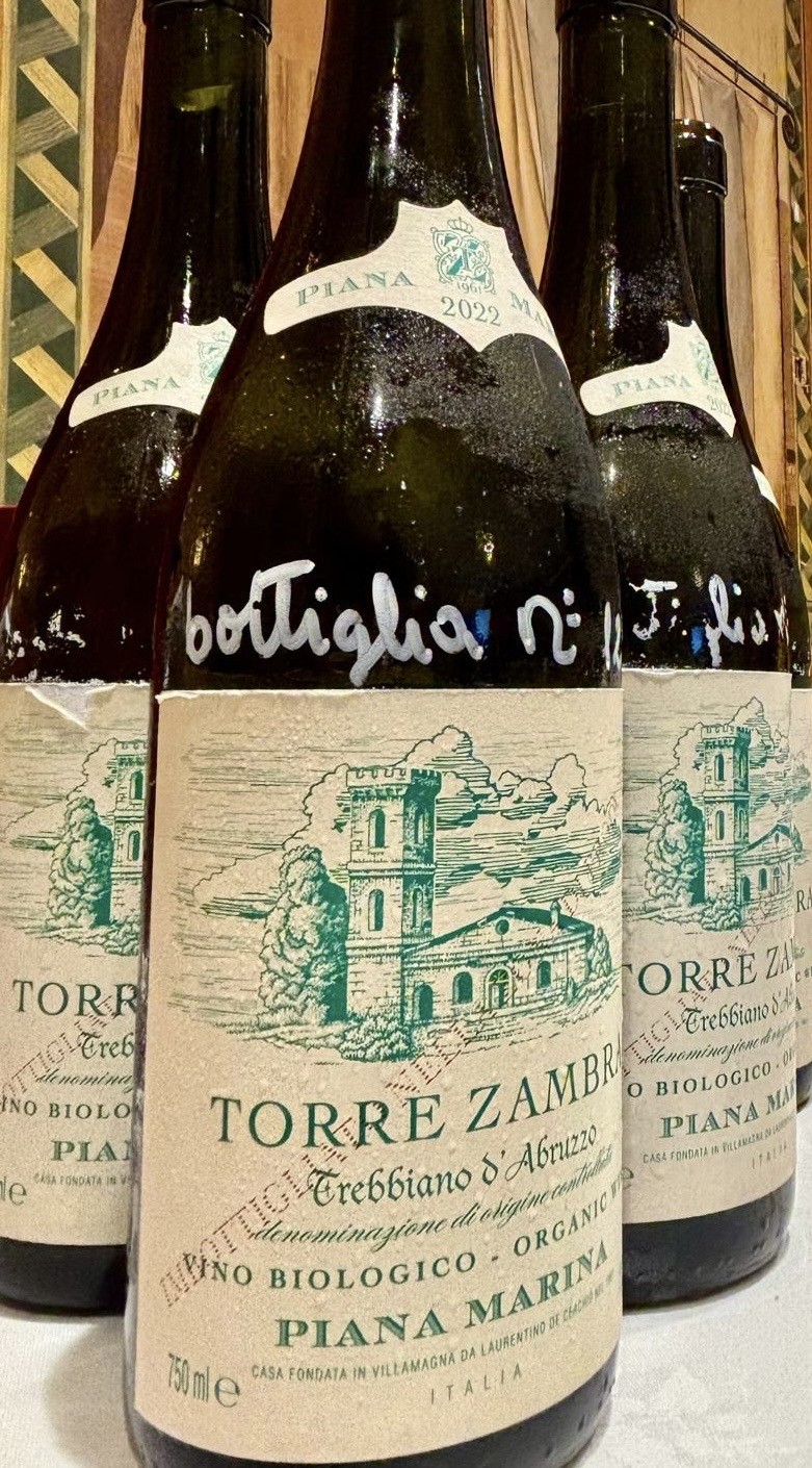 I vini in degustazione di Torre Zambra