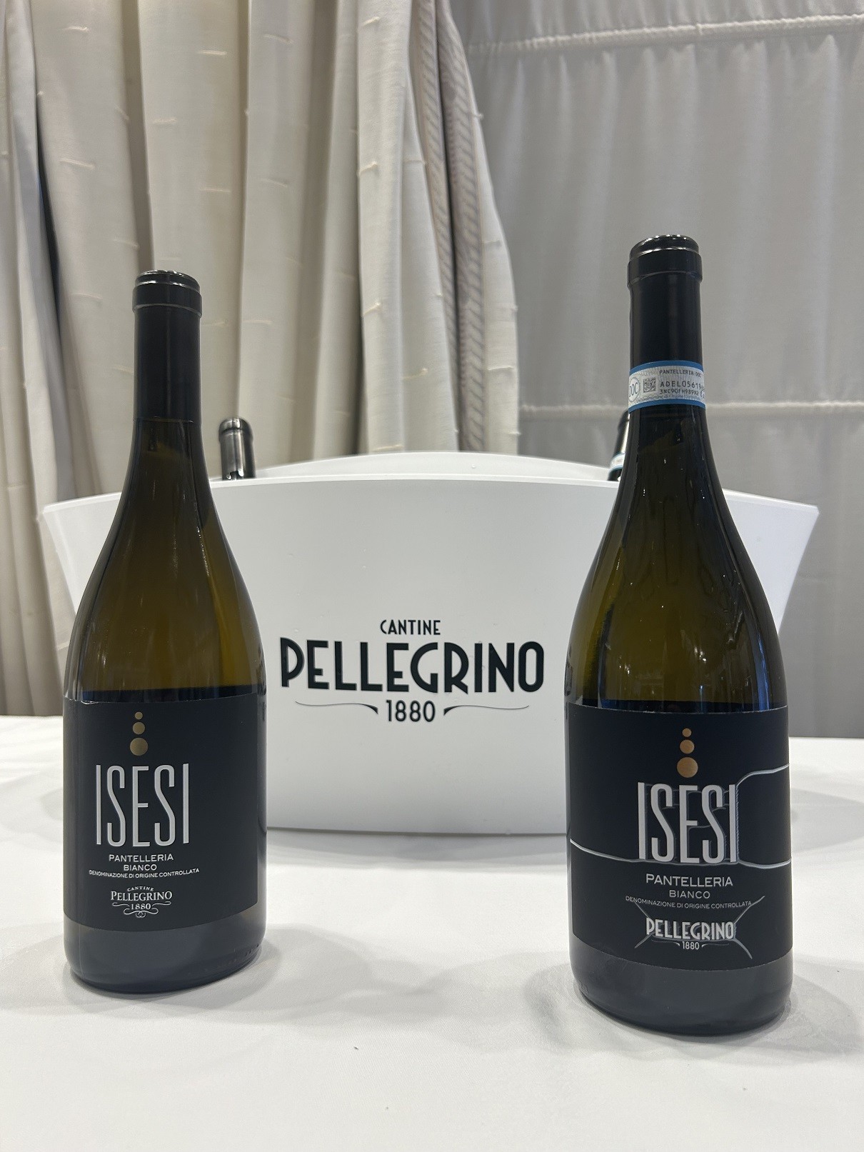 Le etichette in degustazione di Pellegrino