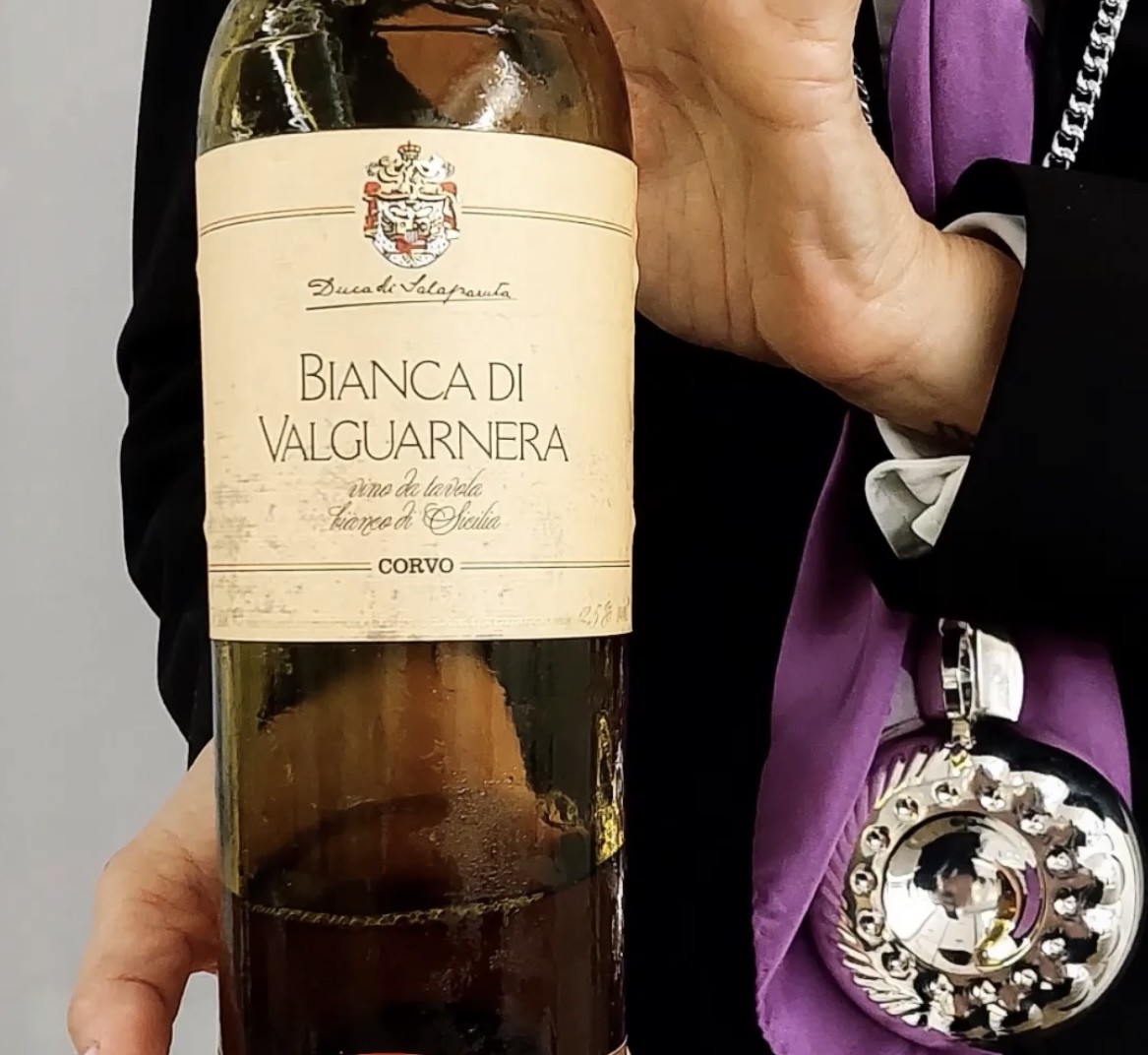 Sicilia Bianco Bianca di Valguarnera di Duca di Salaparuta in degustazione