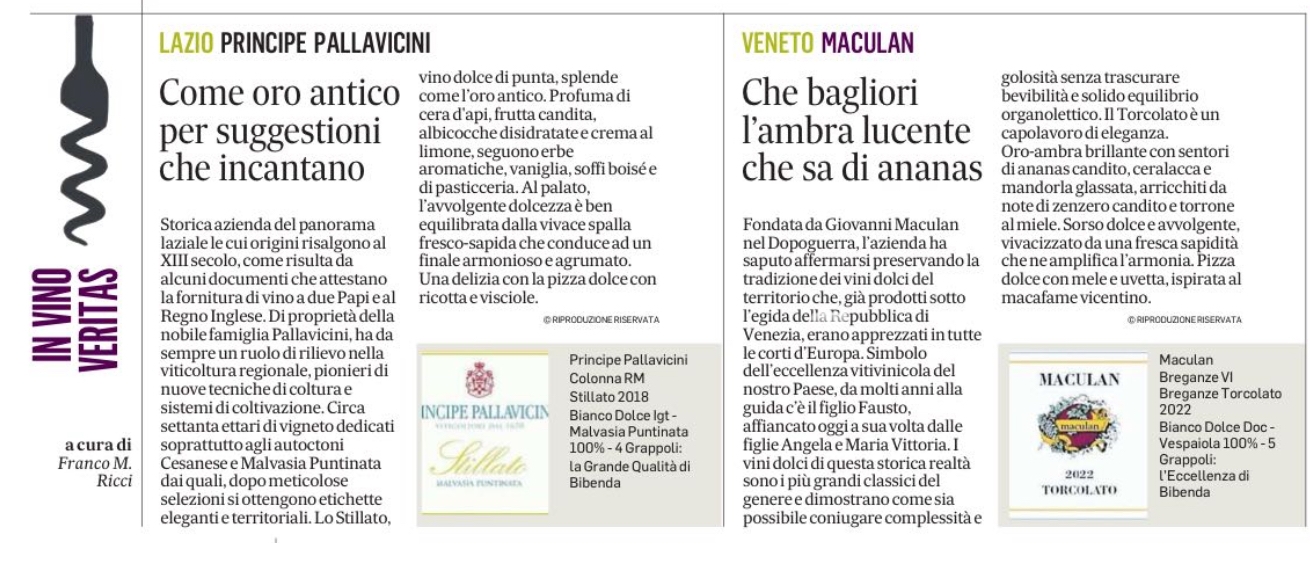 Il Messaggero del 14 gennaio 2025