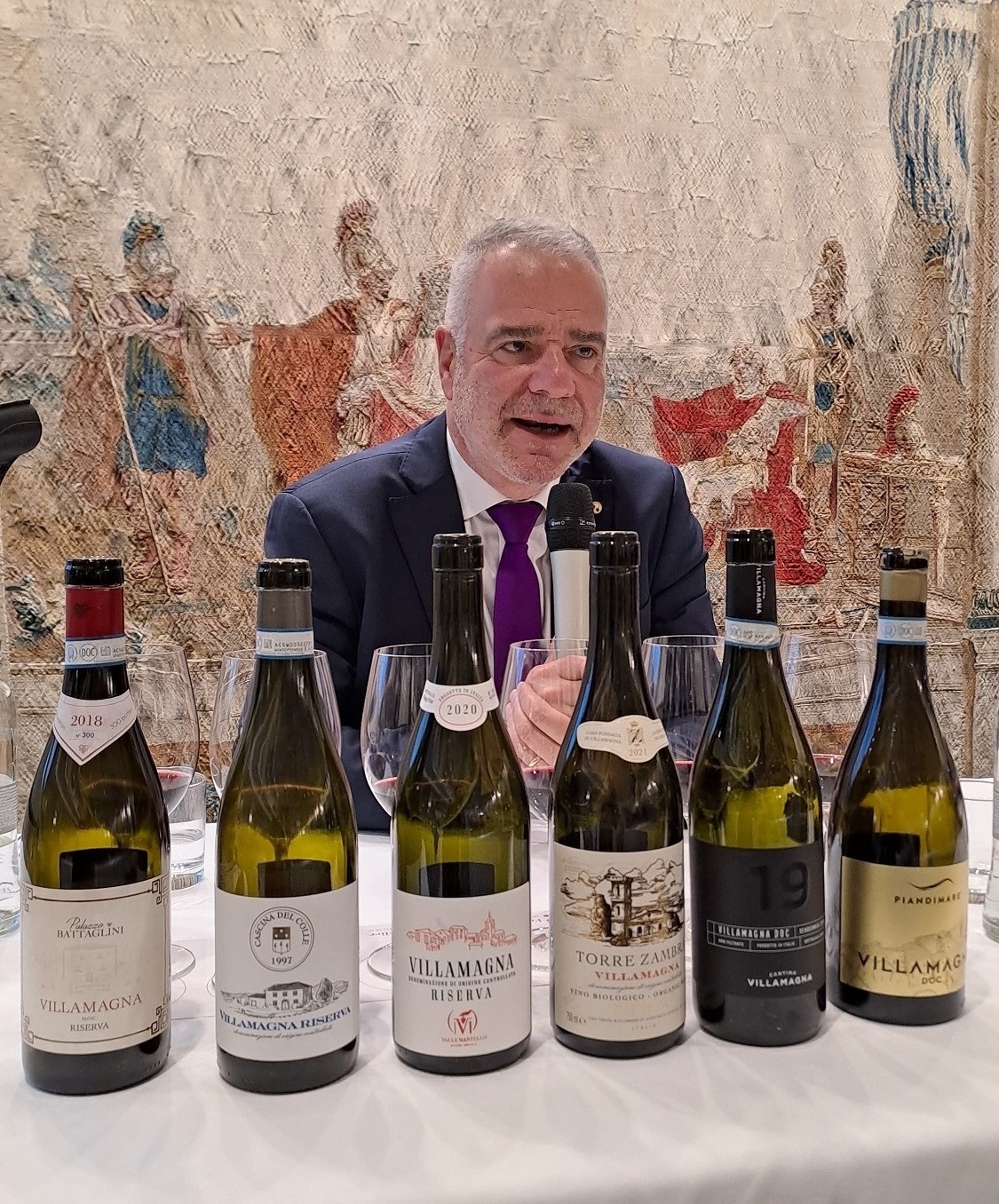 Paolo Lauciani, docente della Fondazione Italiana Sommelier