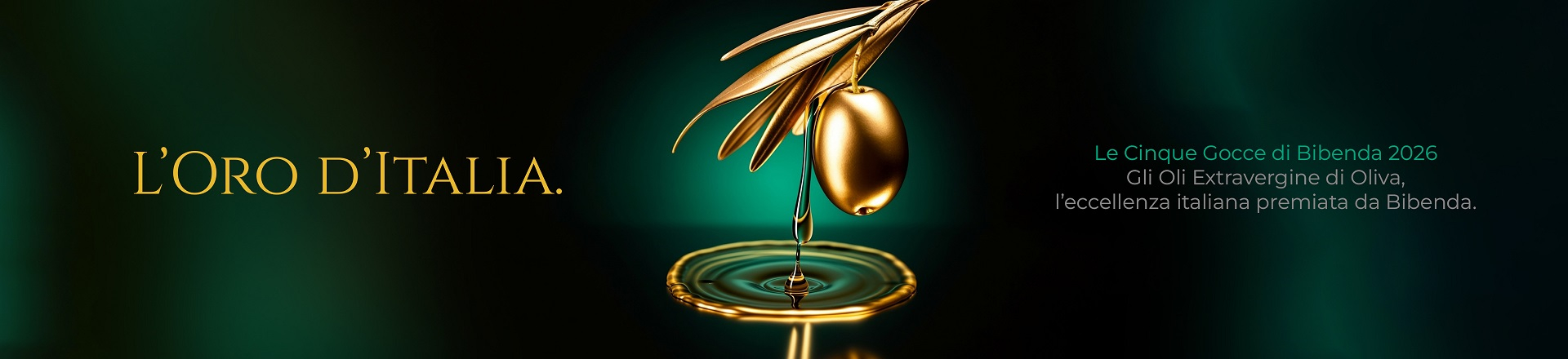 I Migliori Oli d'Italia di Bibenda 2026