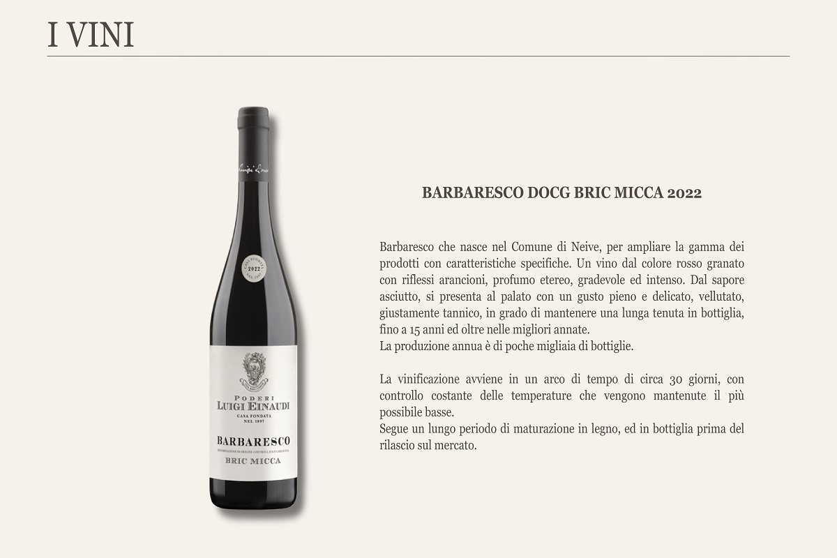 Barbaresco Bric Micca 2022