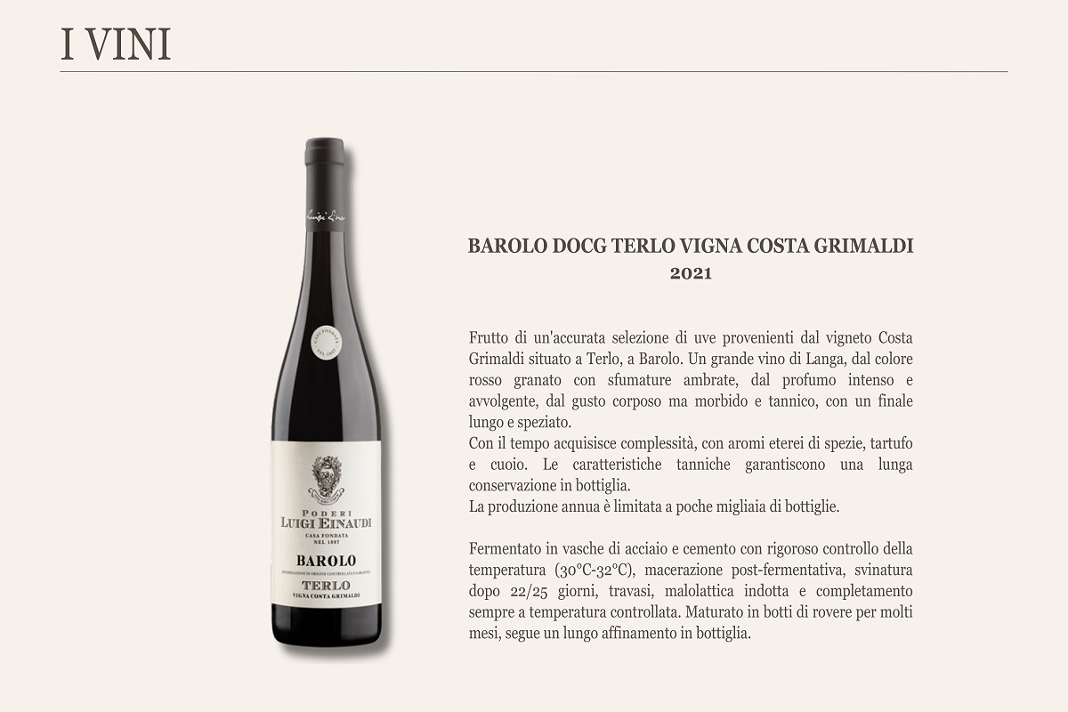 Barolo Terlo Vigna Costa Grimaldi