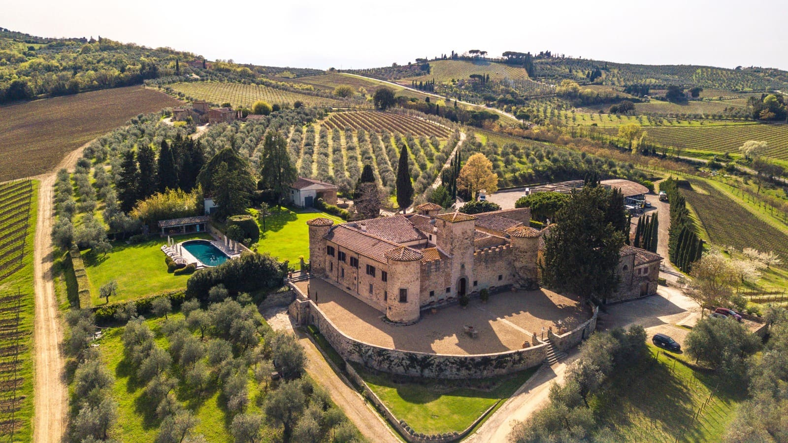 Castello di Gabbiano - Panoramica